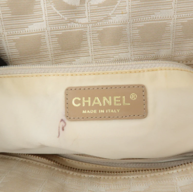 Chanel 米色冰格 Tote Bag