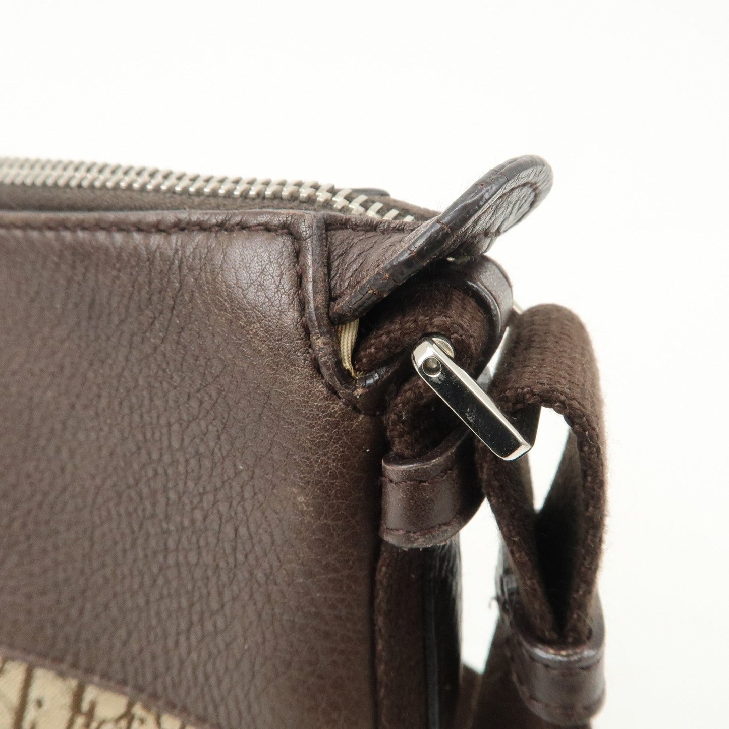 Christian Dior Street Chic Trotter Canvas Leather Shoulder Bag【Pre-order】