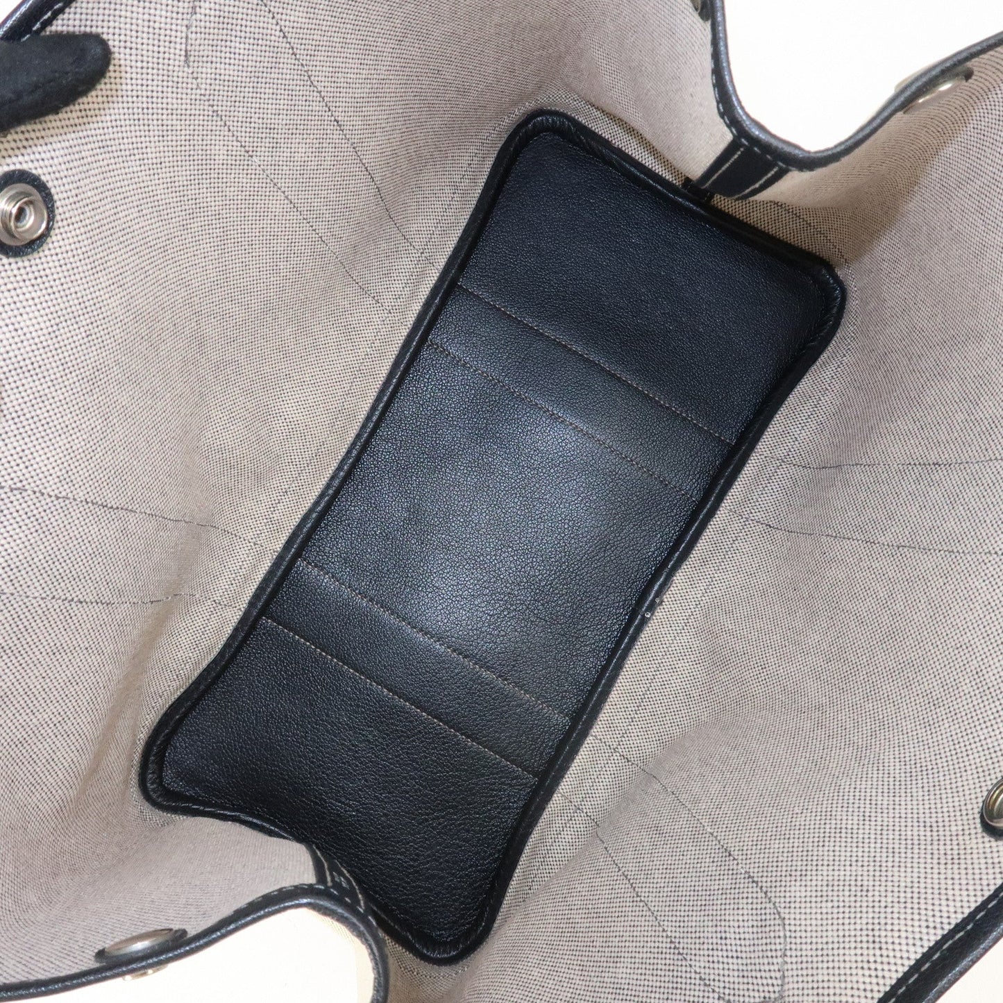 Hermes ToileOfficier Leather Garden Party PM J Stamped Tote Bag【Pre-order】