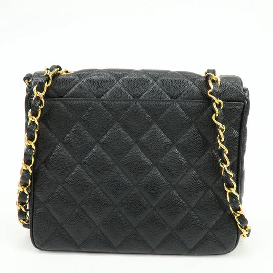 Chanel Matelasse COCO Mark Caviarskin Chain Shoulder Bag【Pre-order】