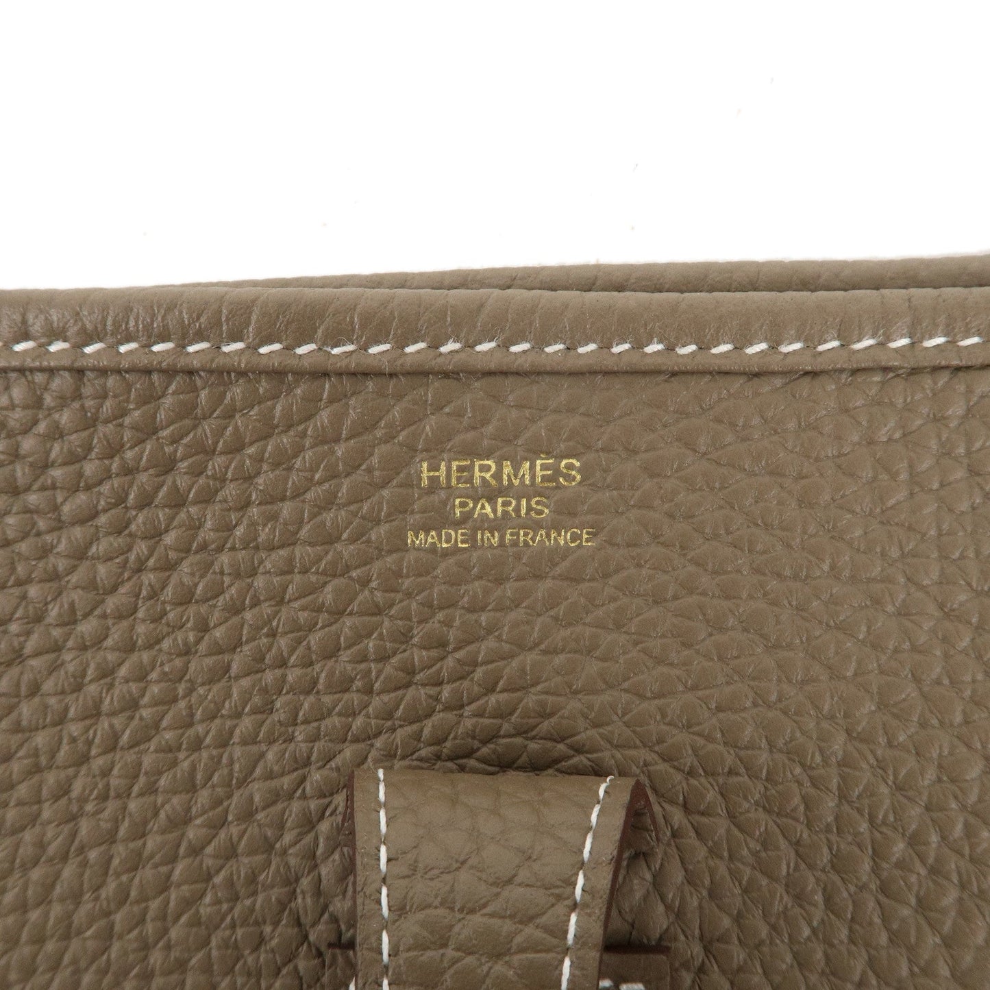 Hermes Taurillon Clemence Evelyen 3PM B Stamp Shoulder Bag【Pre-order】