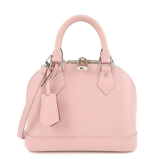 Louis Vuitton Epi Alma BB 2Way Hand Bag Rose Ballerine M41327【Pre-order】