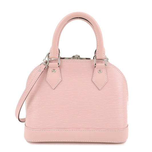 Louis Vuitton Epi Alma BB 2Way Hand Bag Rose Ballerine M41327【Pre-order】