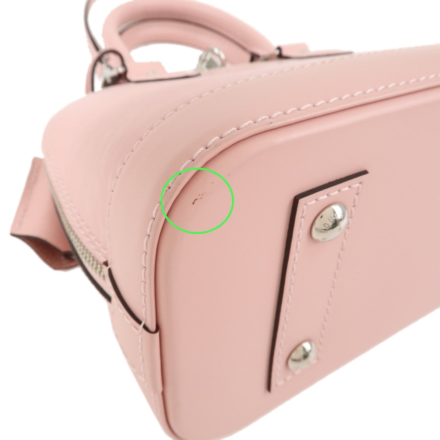 Louis Vuitton Epi Alma BB 2Way Hand Bag Rose Ballerine M41327【Pre-order】