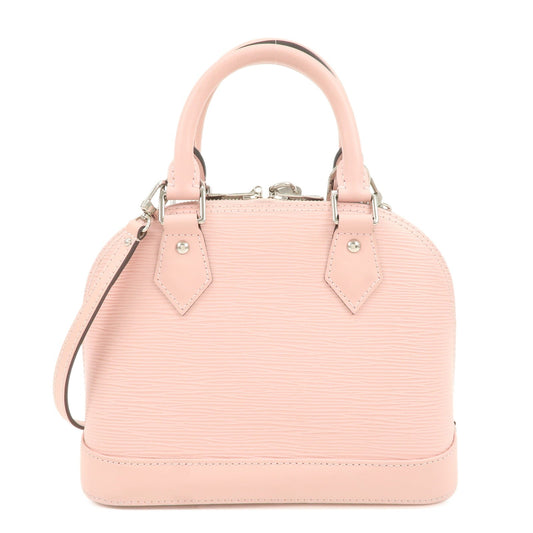 Louis Vuitton Epi Alma BB 2Way Hand Bag Rose Ballerine M41327【Pre-order】