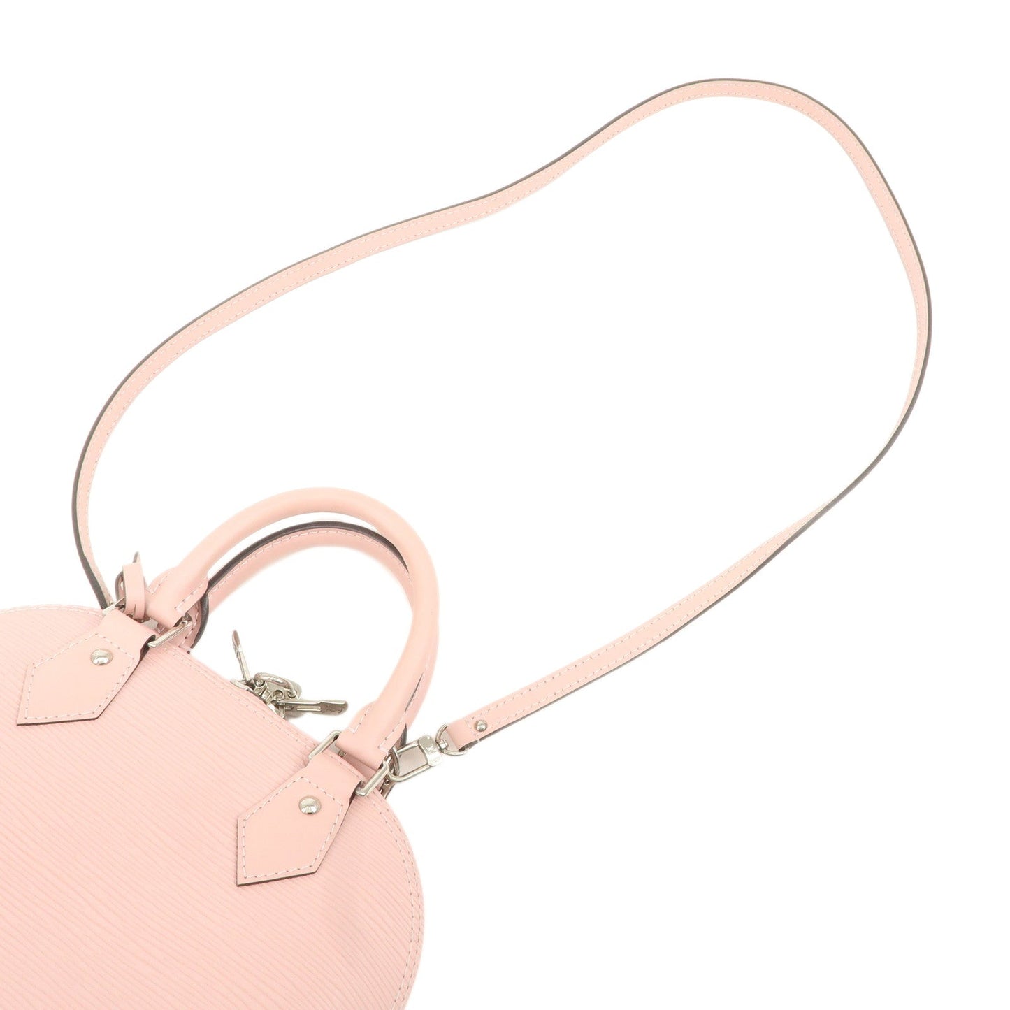 Louis Vuitton Epi Alma BB 2Way Hand Bag Rose Ballerine M41327【Pre-order】