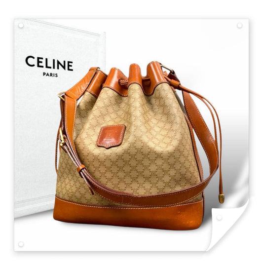 Celine 凱旋門斜孭水桶袋