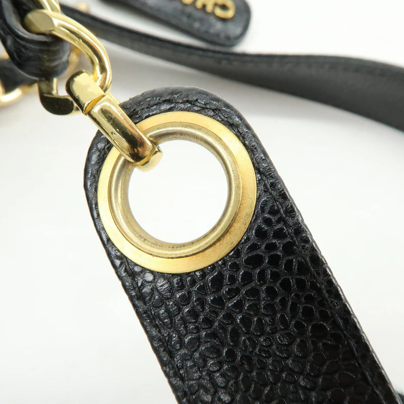 Chanel Triple COCO Mark Caviarskin Chain Shoulder Bag【Pre-order】