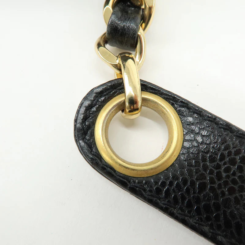 Chanel Triple COCO Mark Caviarskin Chain Shoulder Bag【Pre-order】
