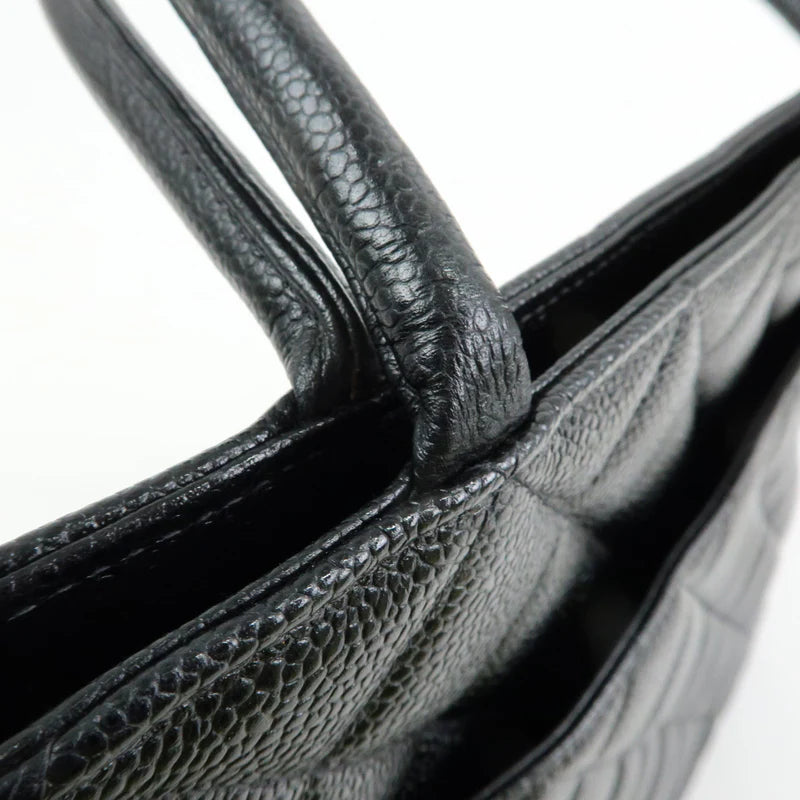 Chanel Matelasse COCO Mark Medallion Caviarskin Tote Bag【Pre-order】