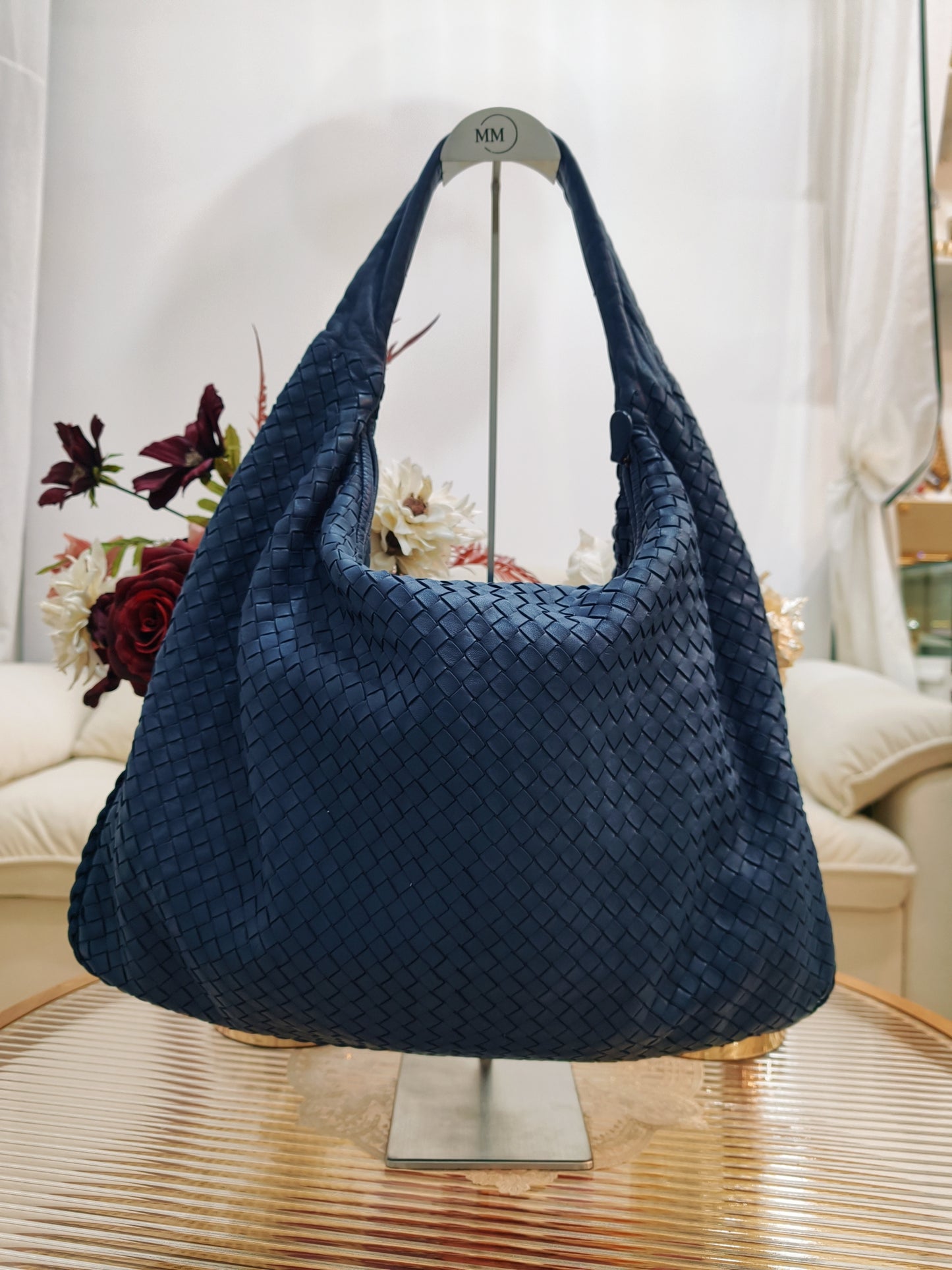 Bottega Veneta Bobo (Large) 藍色