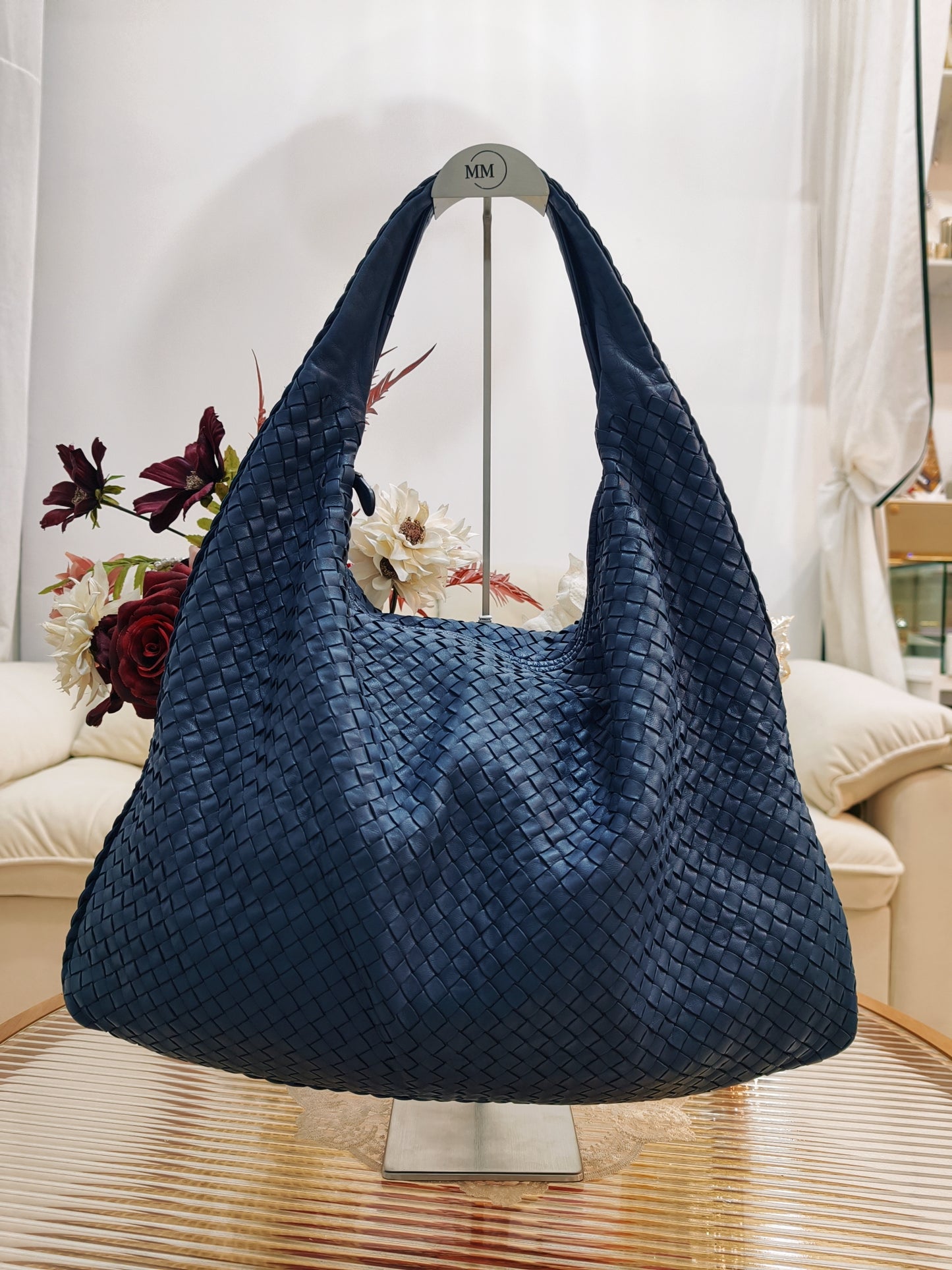 Bottega Veneta Bobo (Large) 藍色