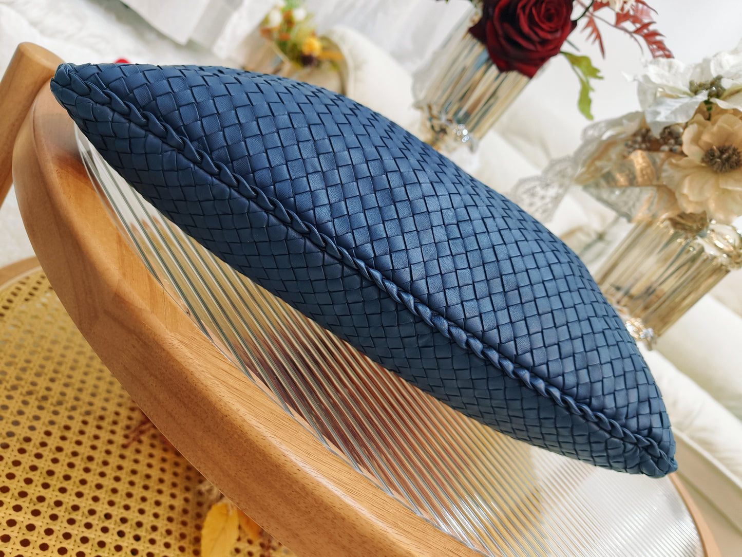 Bottega Veneta Bobo (Large) 藍色