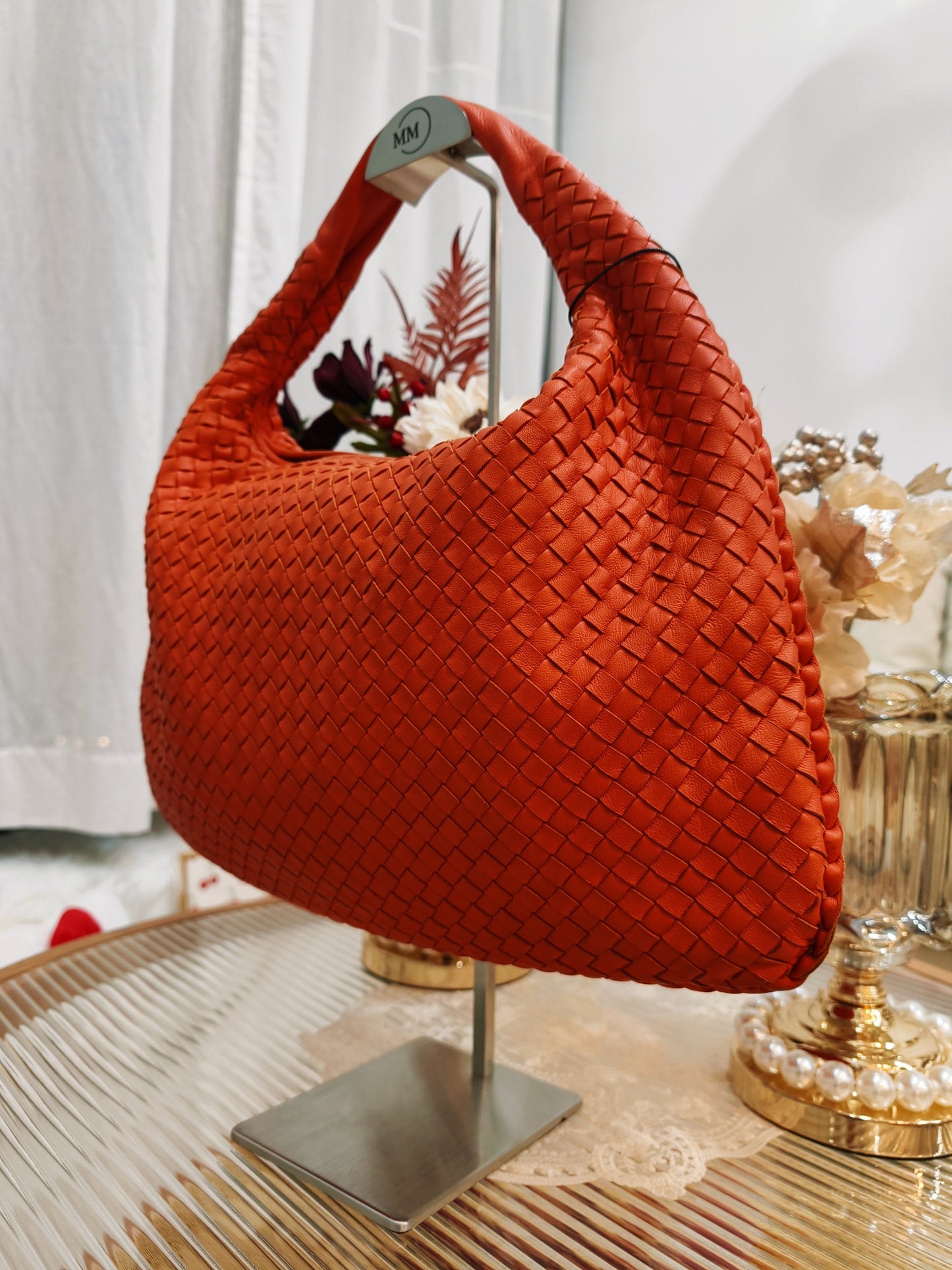Bottega Veneta Hobo Bag 橙色