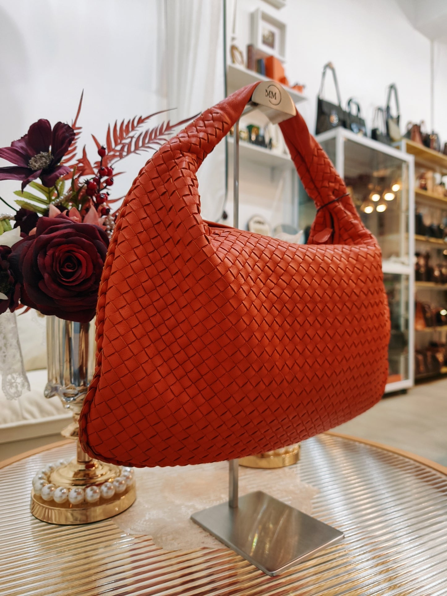 Bottega Veneta Hobo Bag 橙色