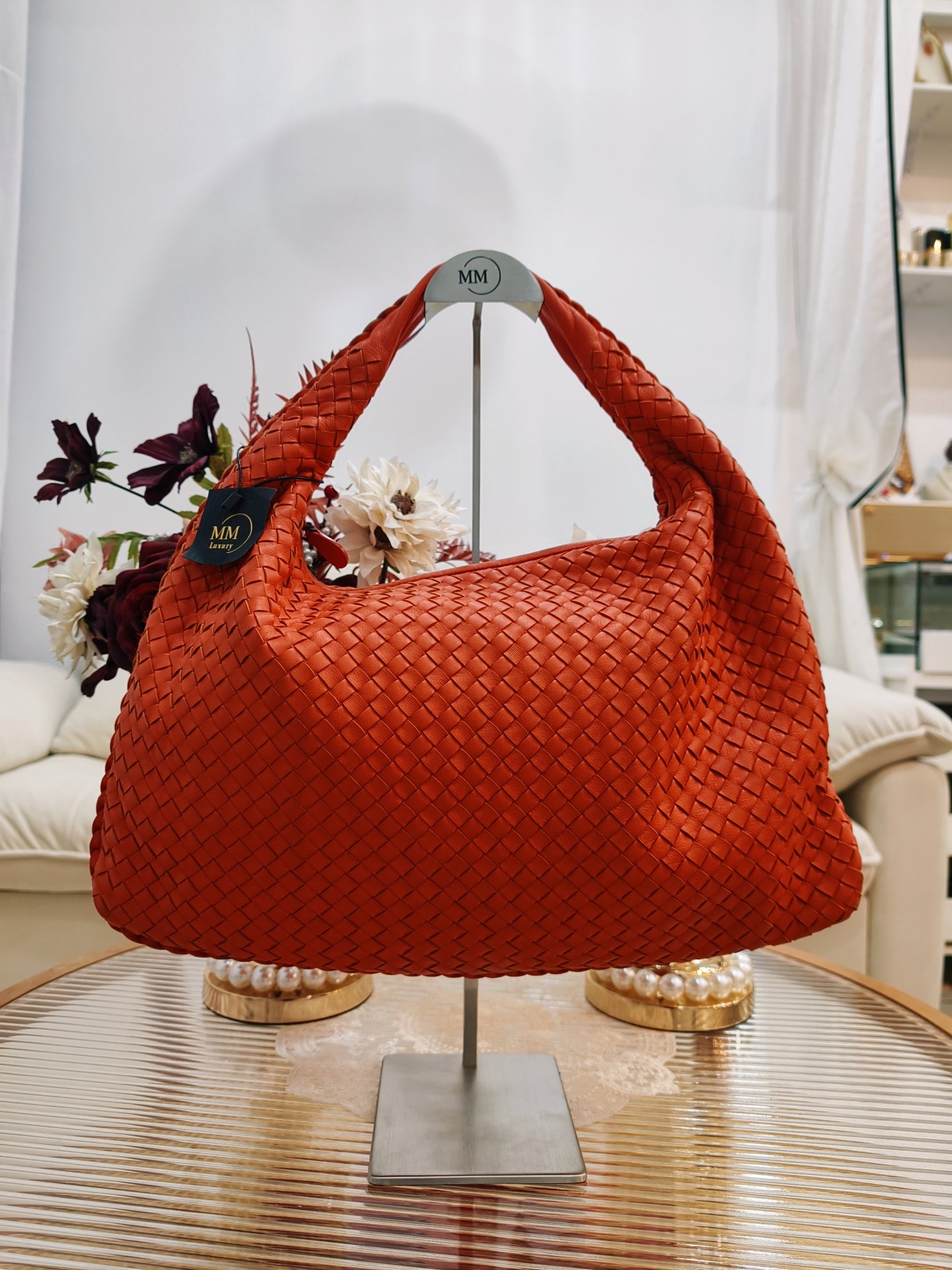 Bottega Veneta Hobo Bag 橙色