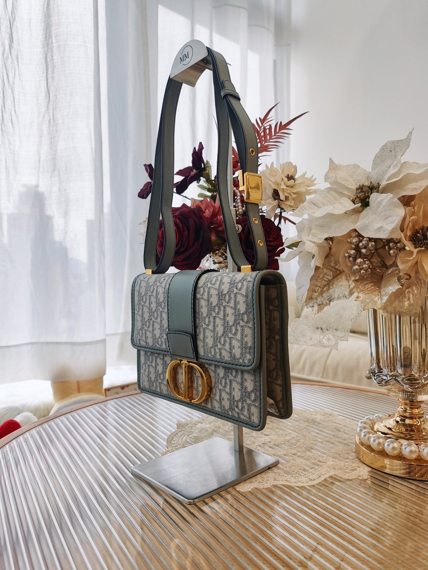 Christian Dior 30 Montaigne Oblique 緹花