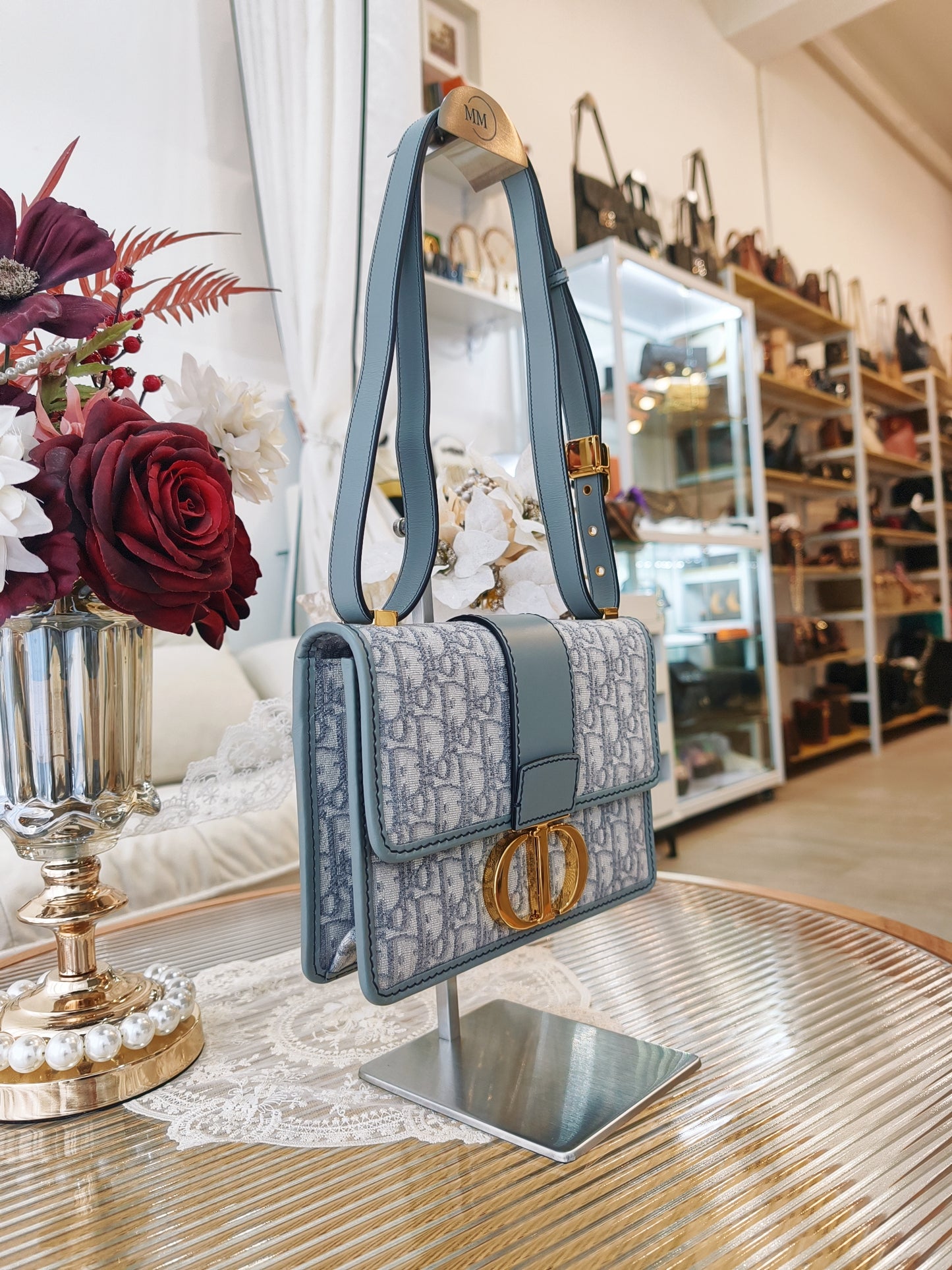 Christian Dior 30 Montaigne Oblique 緹花