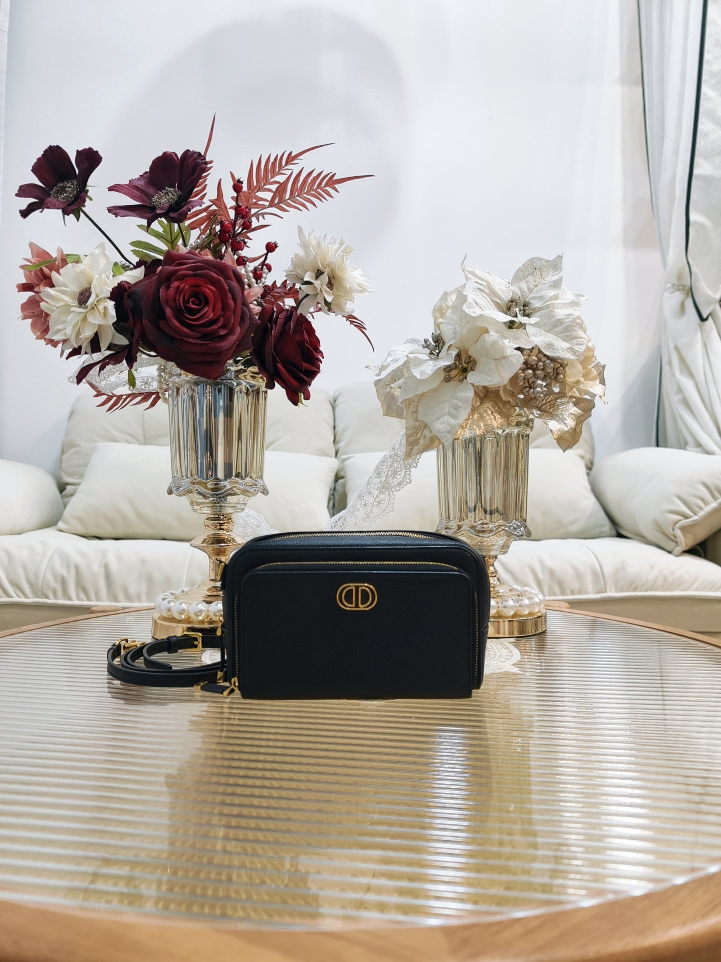 Christian Dior Leather Crossbody Bag