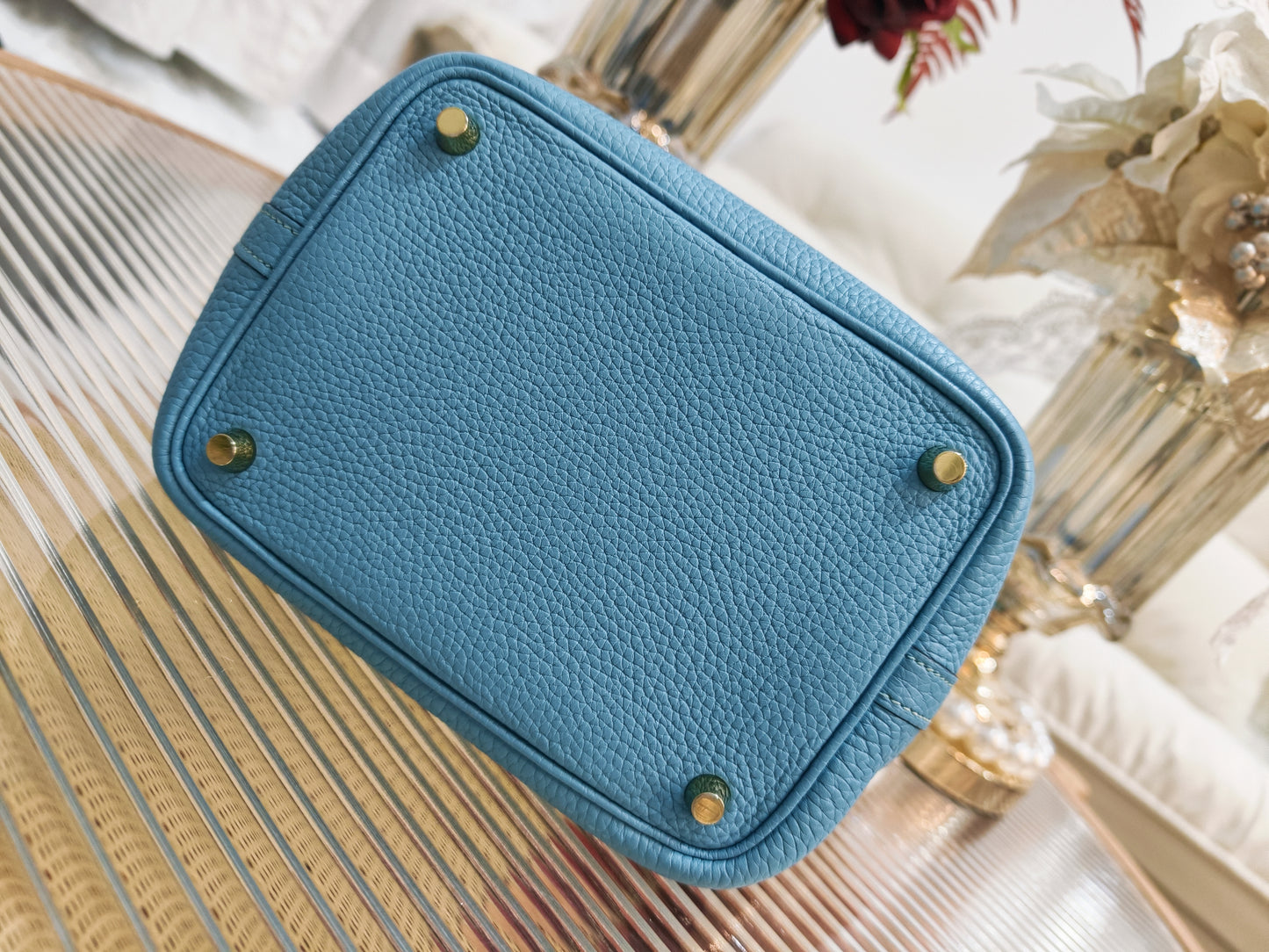 Hermes Picotin 18 北方藍