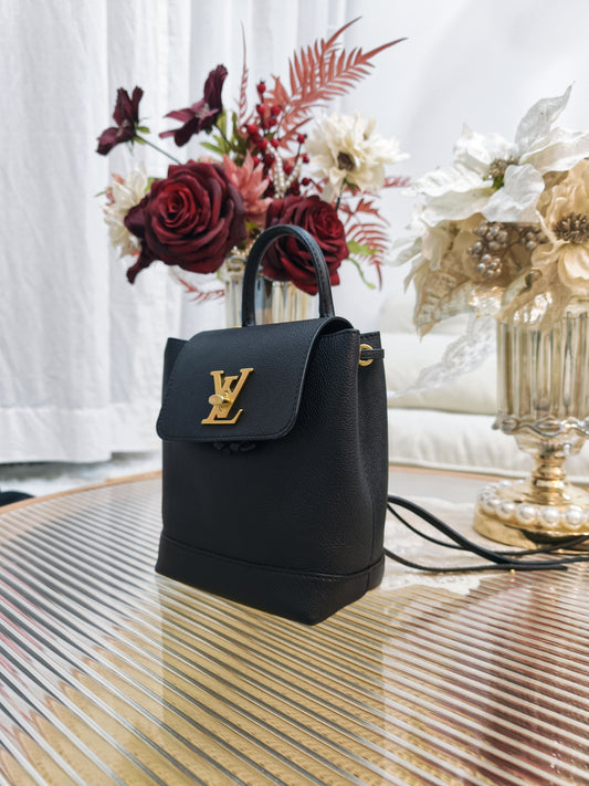Louis Vuitton Lock Me backpack Black
