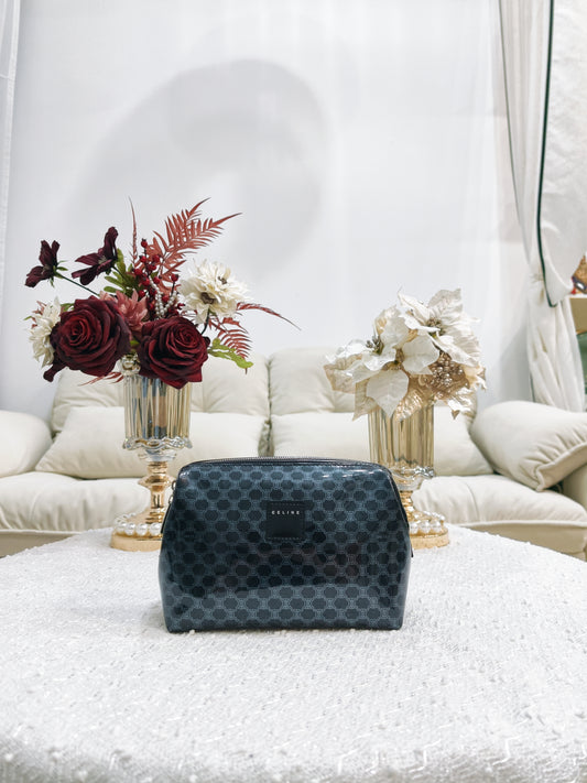 Celine PVC Macadam Pouch (Medium)