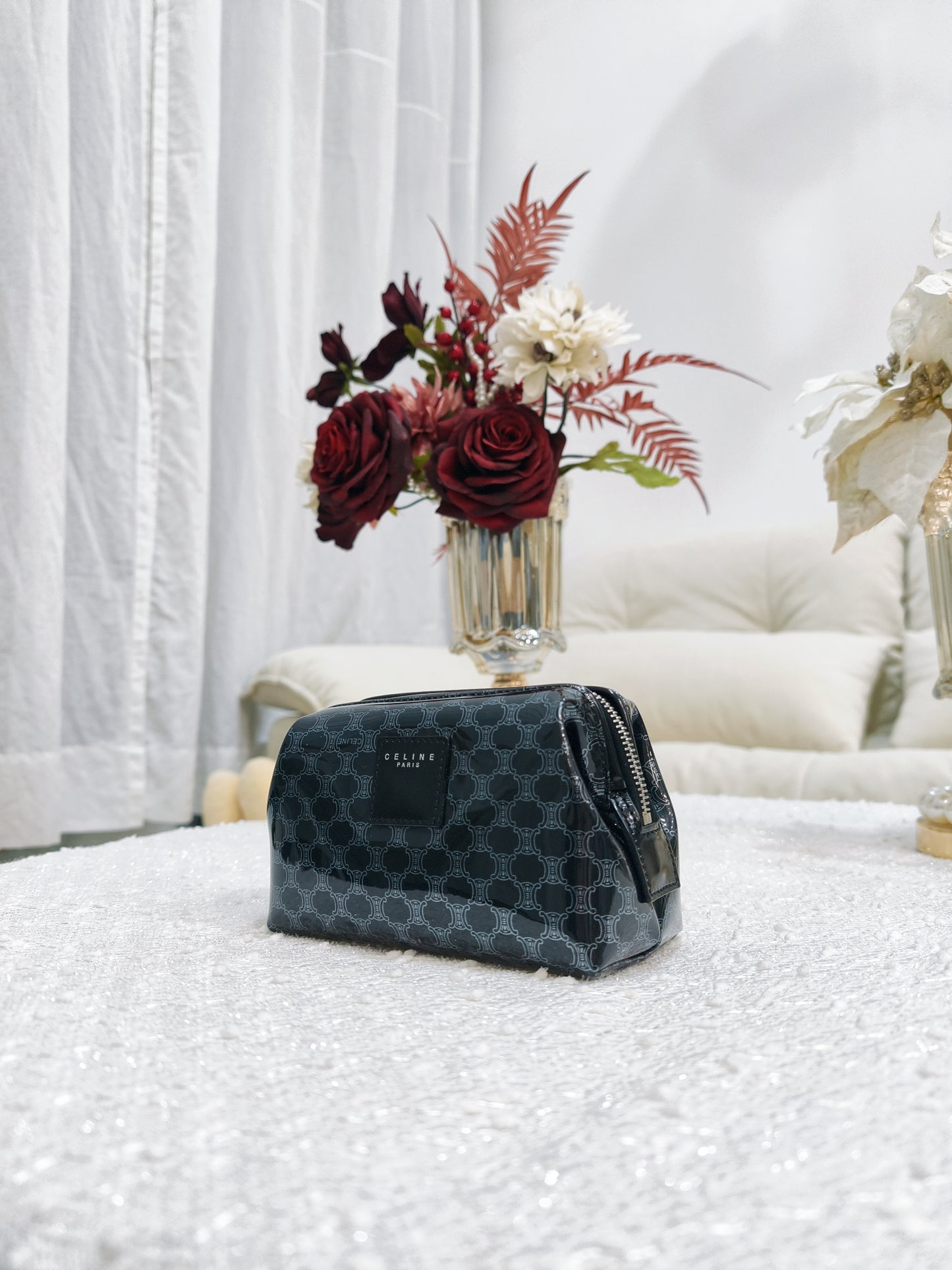 Celine PVC Macadam Pouch (Small)