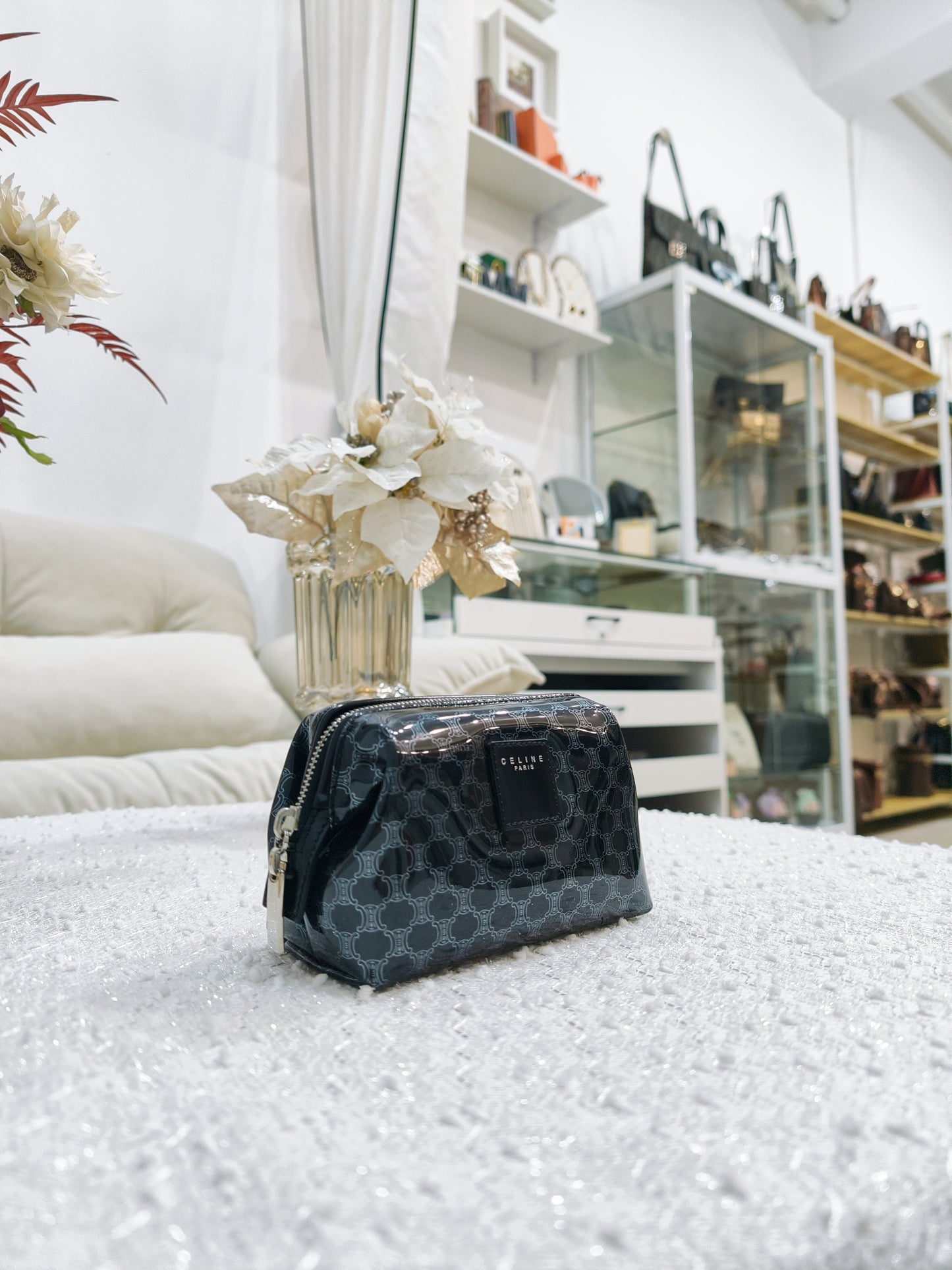 Celine PVC Macadam Pouch (Small)
