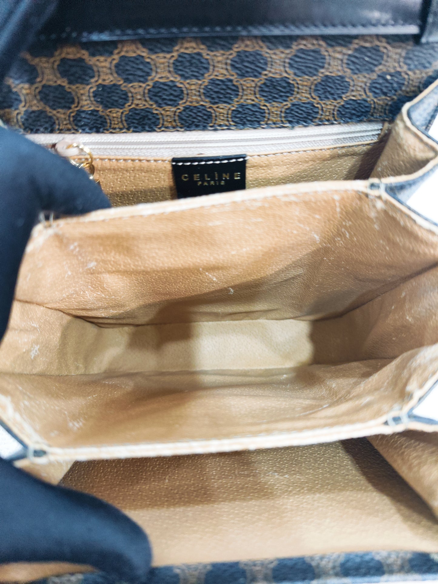 Celine Macadam 2 Way Bag 黑花馬車 **稀有**