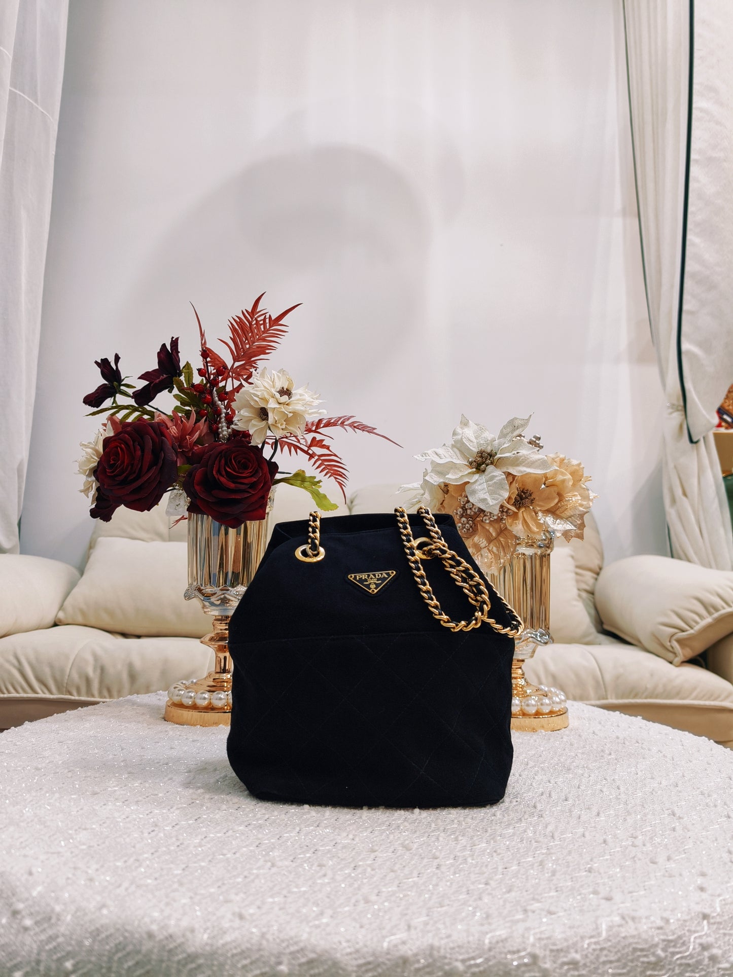 Prada 降落傘長鏈 Shoulder Bag