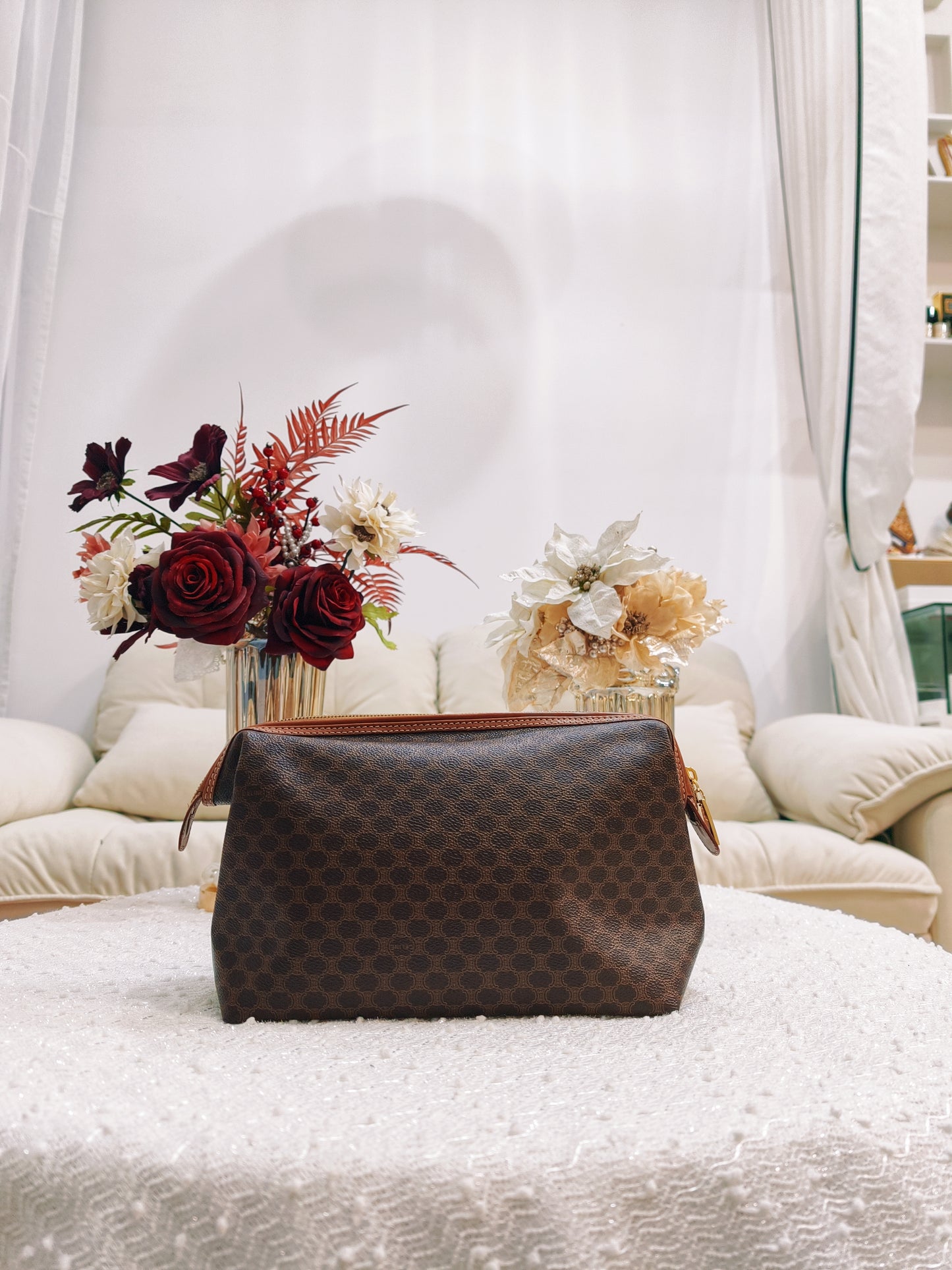 Celine Macadam Pouch 雲朵 (Large)