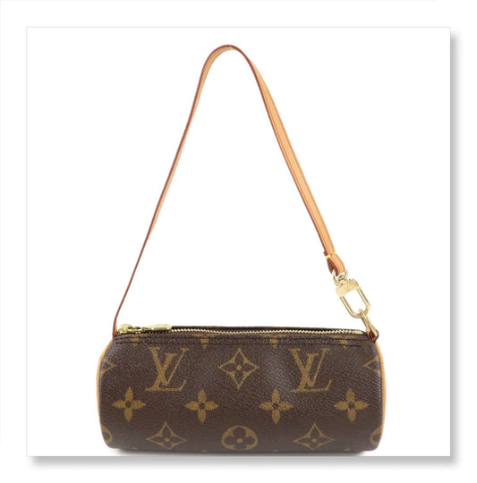 LV 經典Logo迷你圓桶袋