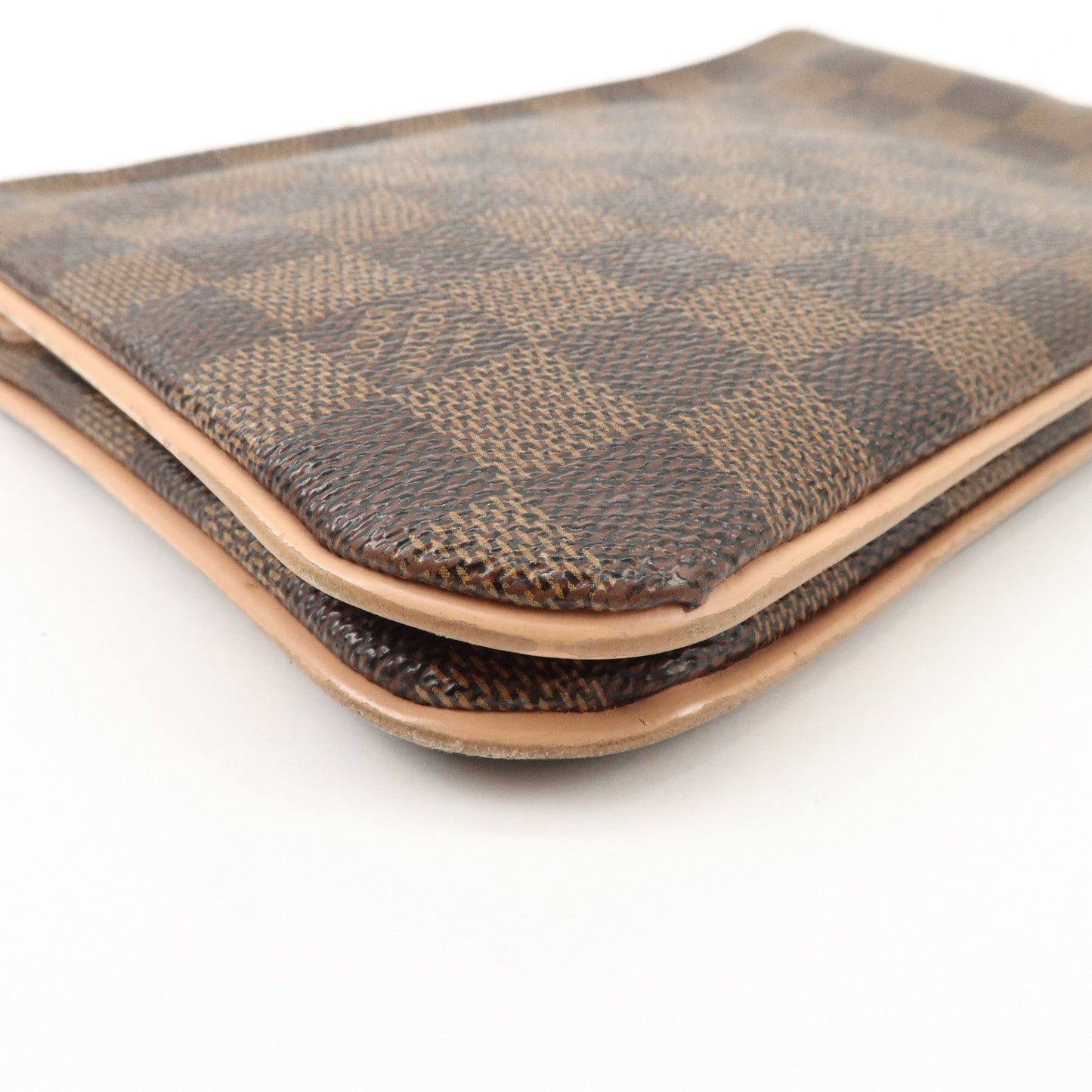 Louis Vuitton Damier Pochette Double Zip Shoulder Bag Brown N60254【Pre-order】
