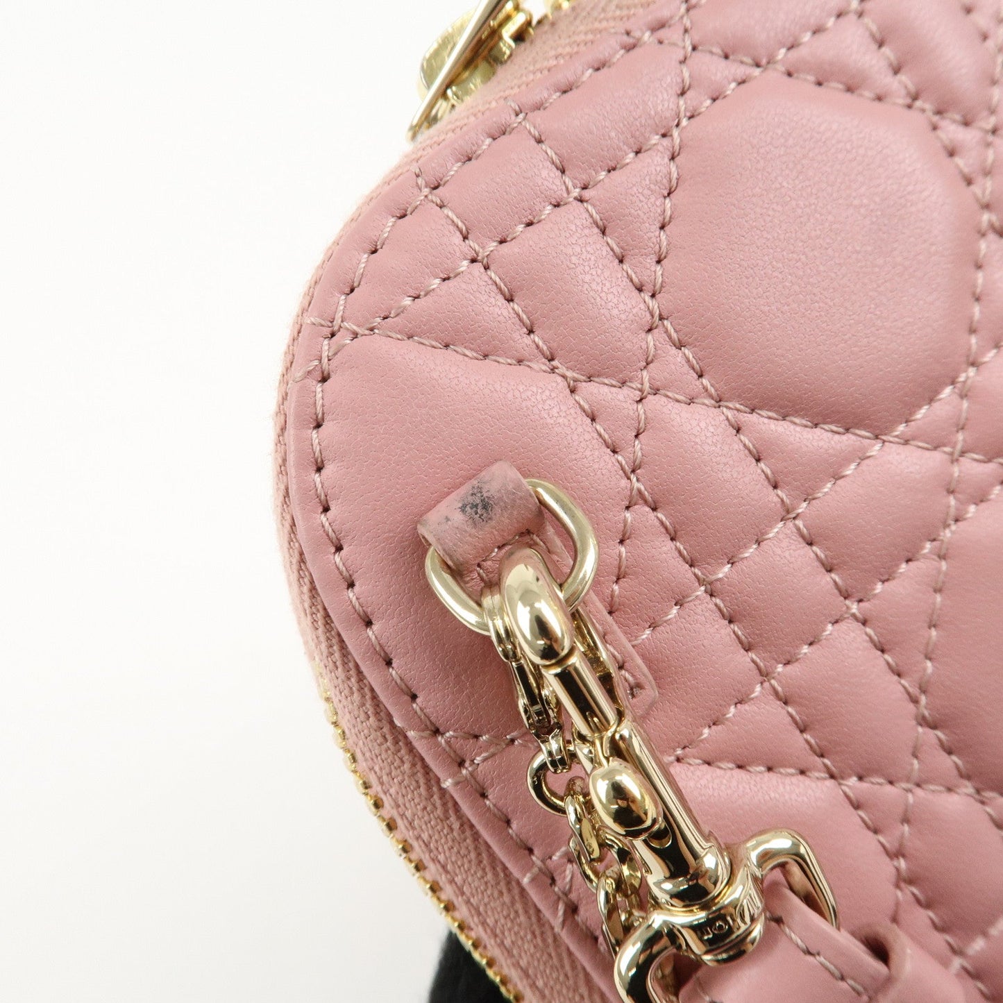 Christian Dior Cannage Leather Phone Holder Shoulder Bag【Pre-order】