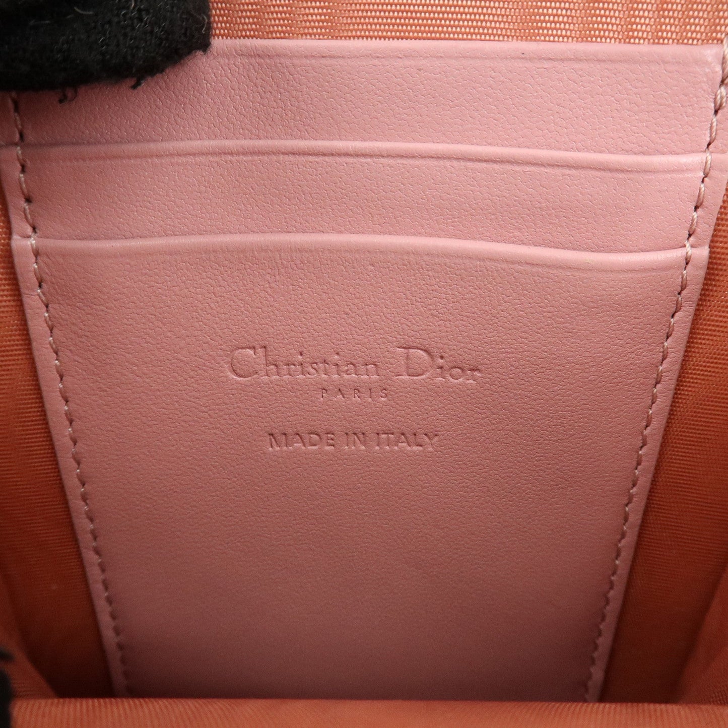Christian Dior Cannage Leather Phone Holder Shoulder Bag【Pre-order】