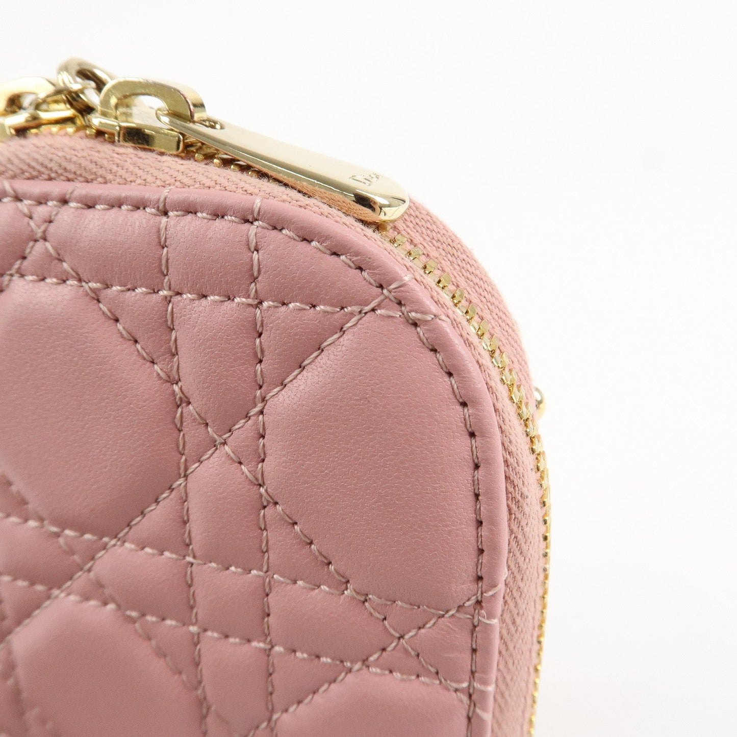 Christian Dior Cannage Leather Phone Holder Shoulder Bag【Pre-order】
