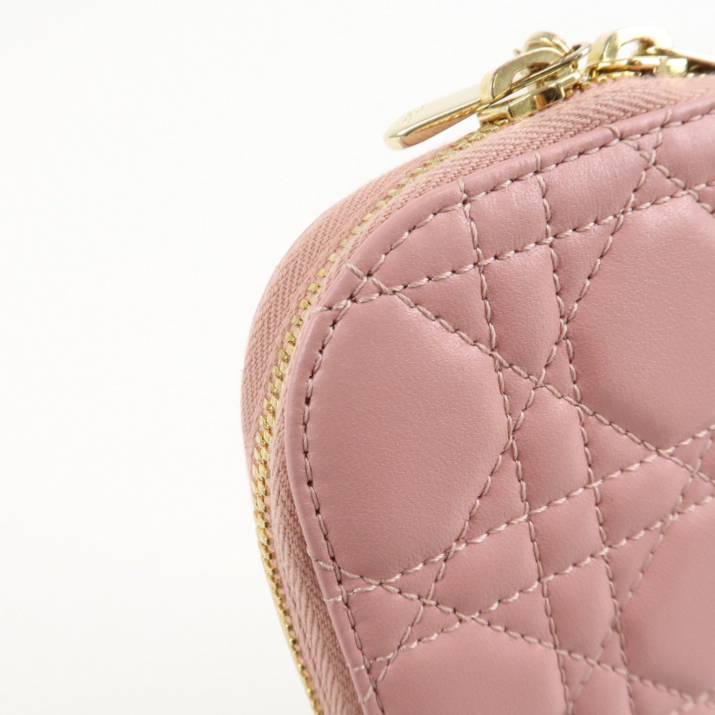 Christian Dior Cannage Leather Phone Holder Shoulder Bag【Pre-order】