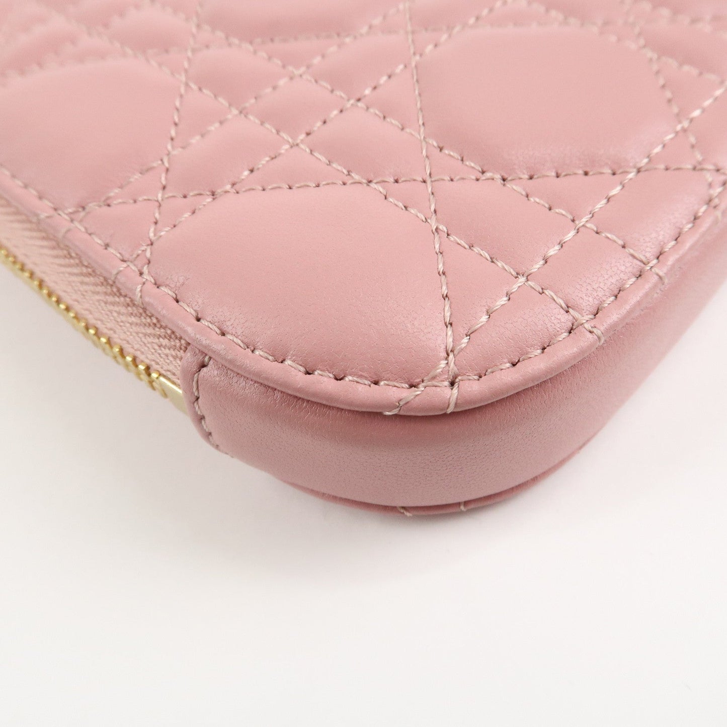 Christian Dior Cannage Leather Phone Holder Shoulder Bag【Pre-order】