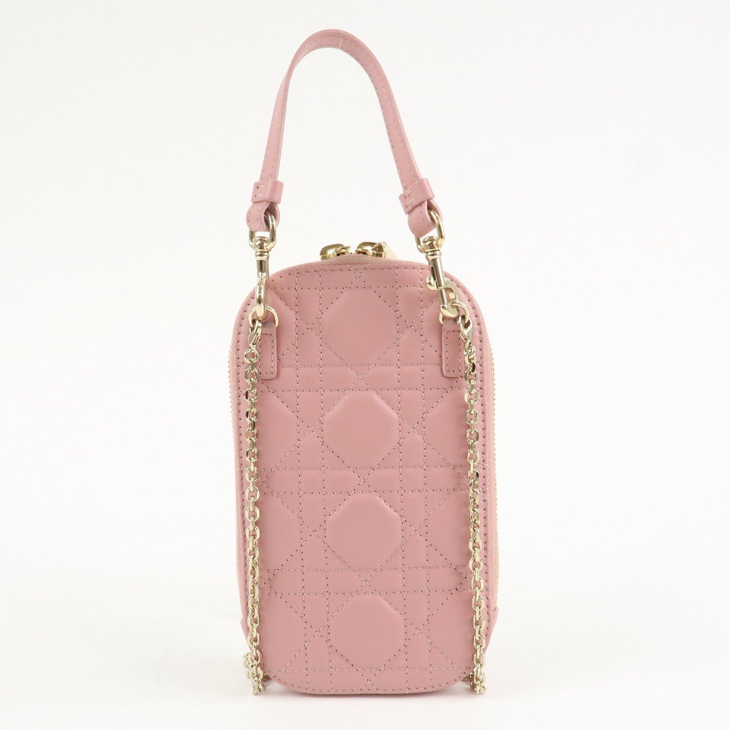 Christian Dior Cannage Leather Phone Holder Shoulder Bag【Pre-order】